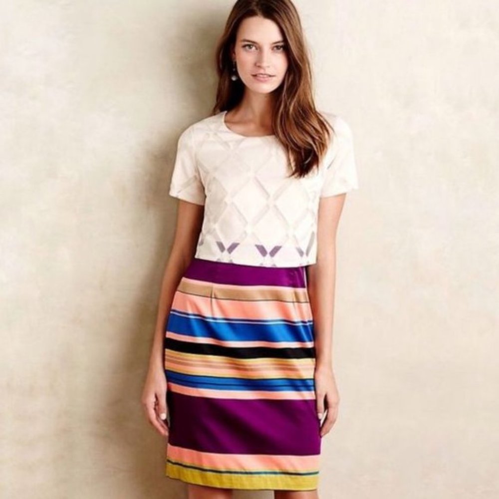 Weston Carolina Popover Striped Dress